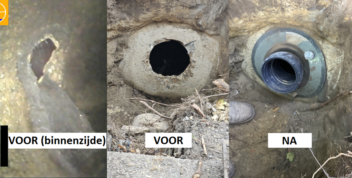 Renovatie Inlaten Betonnen riolering te Turnhout (BE)